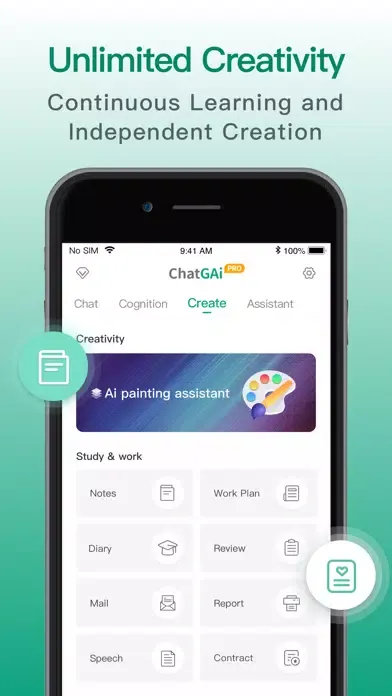 Скриншоты ChatGAi Pro - Ai writing robot