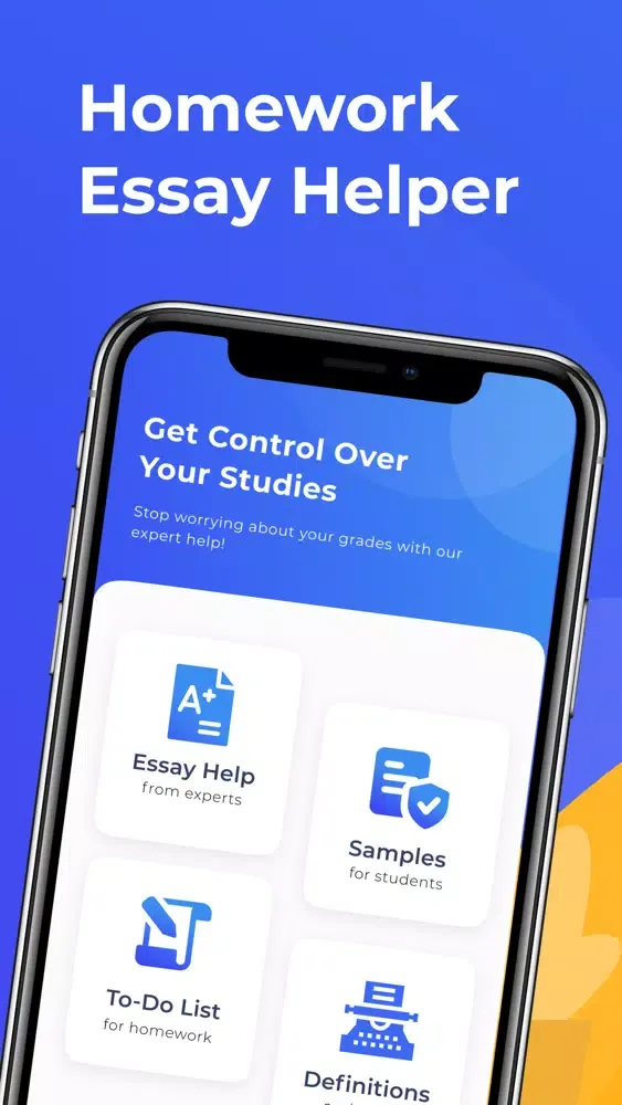 Pro Essay Help: Homework App Screenshots