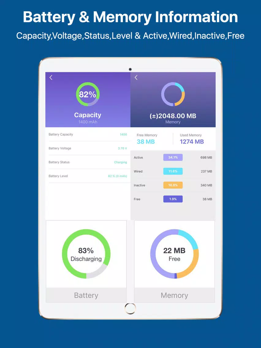 System Monitor Pro iPad 應用截圖