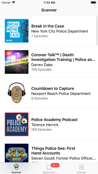 Pro Police Scanner Radio+ Fire 스크린샷