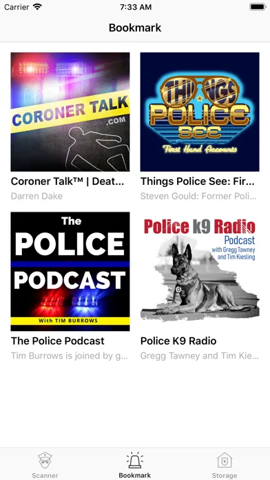 Pro Police Scanner Radio+ Fire 스크린샷