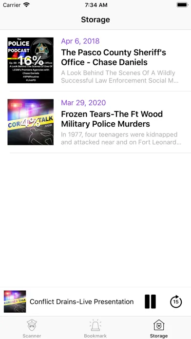 Pro Police Scanner Radio+ Fire 스크린샷