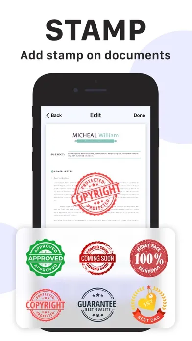 تصاویر Scanner App · Documents to PDF