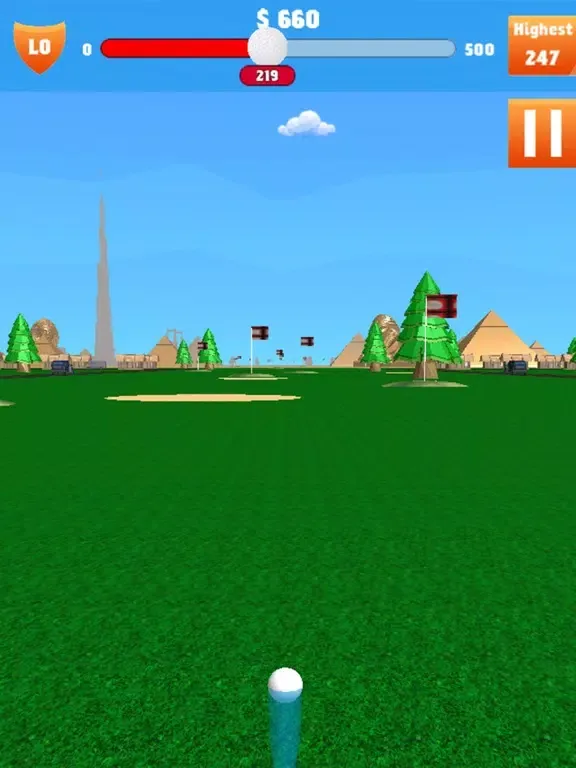 ภาพหน้าจอของ Golf Strike Championship Pro iPad 