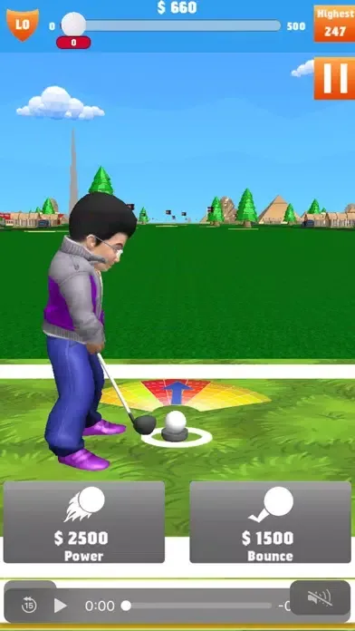 ภาพหน้าจอของ Golf Strike Championship Pro