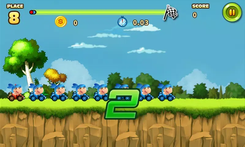 Zrzuty ekranu crazy race in rainbow kingdom