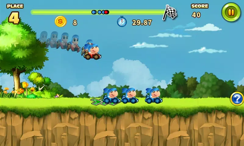 Zrzuty ekranu crazy race in rainbow kingdom