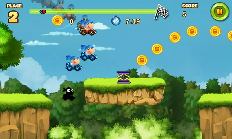 Zrzuty ekranu crazy race in rainbow kingdom