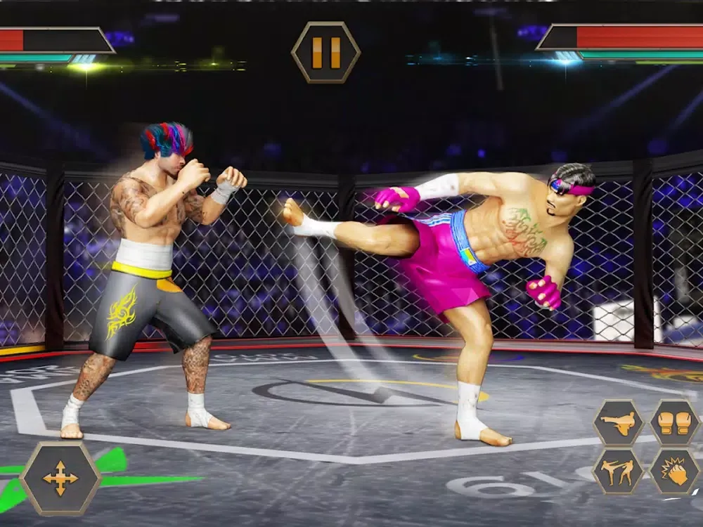 Capturas de tela do PRO Wrestling Kung Fu Fight iPad 