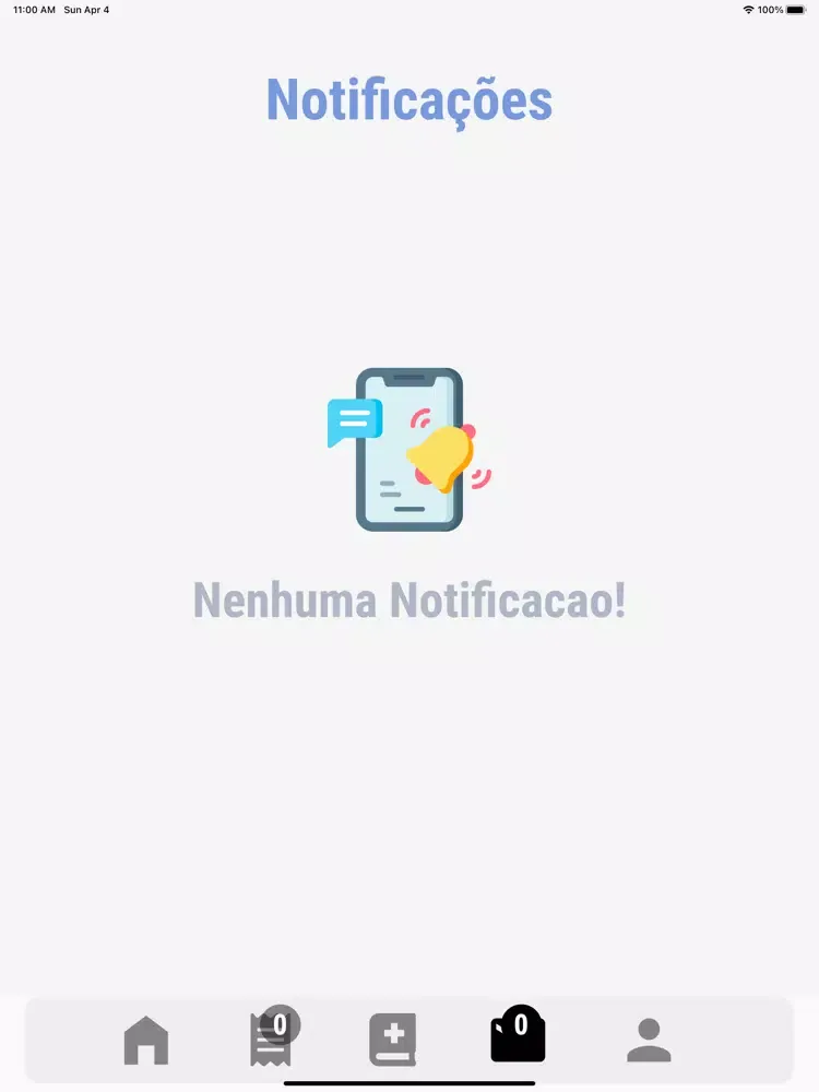 Ảnh chụp màn hình của Chame o Doutor Prestador iPad 