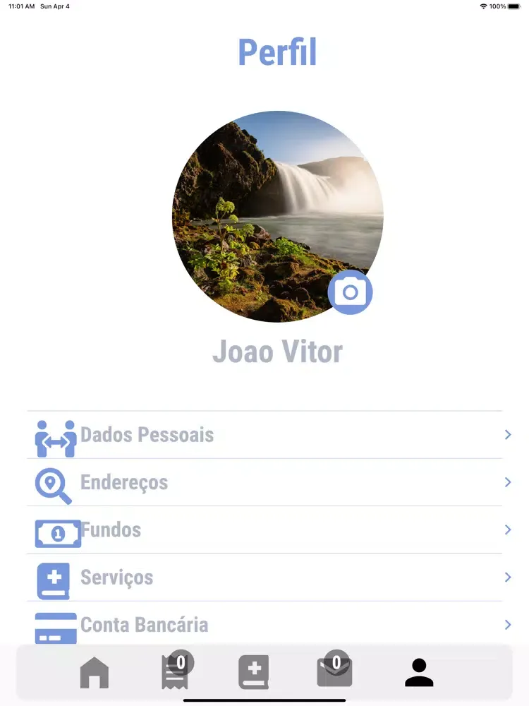 Ảnh chụp màn hình của Chame o Doutor Prestador iPad 