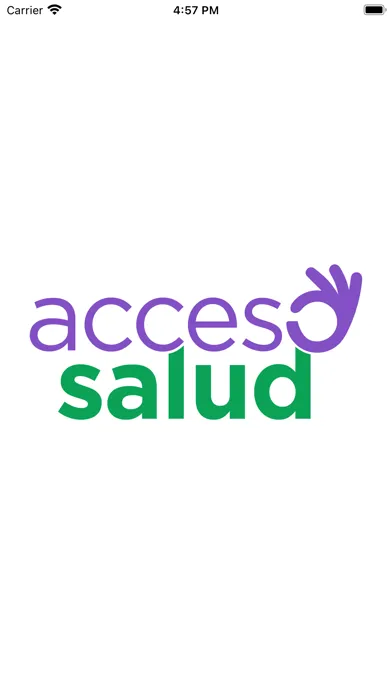 Capturas de pantalla de Acceso Salud