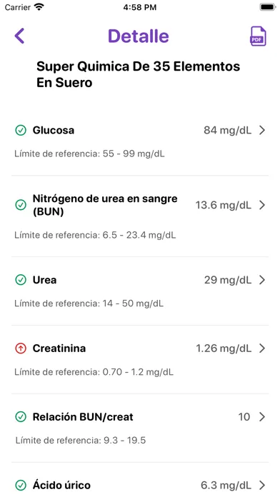 Capturas de pantalla de Acceso Salud