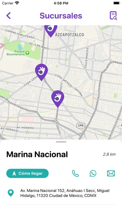 Capturas de pantalla de Acceso Salud