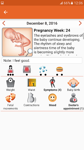 WomanLog Pregnancy Pro Screenshots2