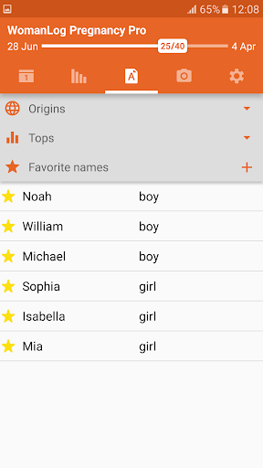 WomanLog Pregnancy Pro Screenshots5