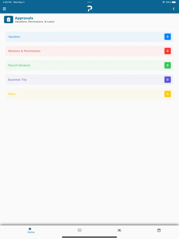 Proactive ESS iPad Screenshots