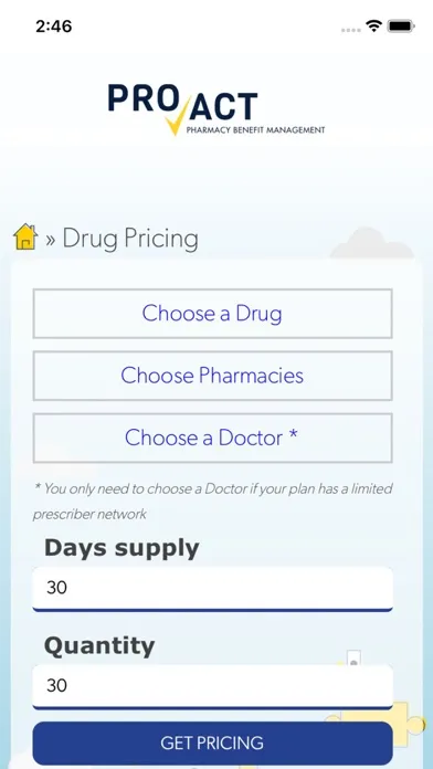 ProAct Rx Screenshots