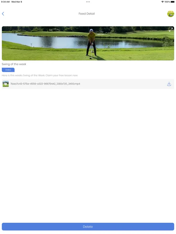 Blue Phoenix Golf iPad  स्क्रीनशॉट