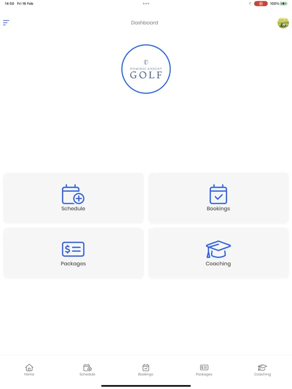 Dominic Knight Golf iPad  Ekran Görüntüleri