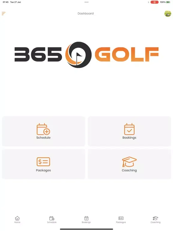 Capturas de pantalla de 365 GOLF iPad 