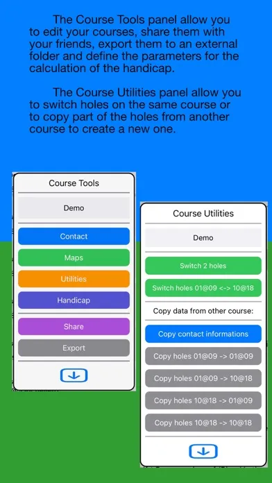 Golf Design: GPS & Scorecard Screenshots