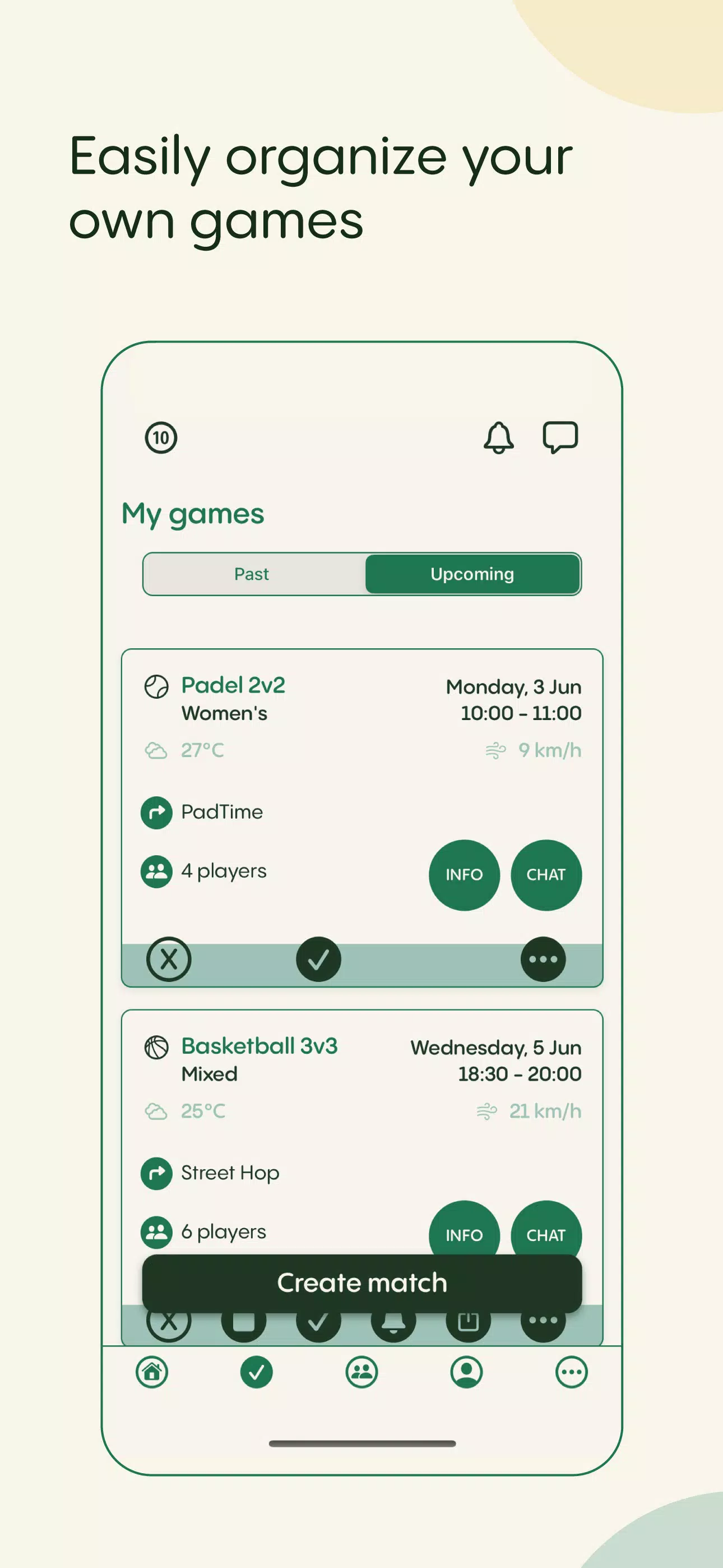 OutyPlay Screenshots