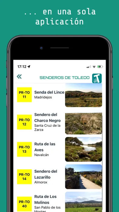 Tangkapan layar Senderos de Toledo