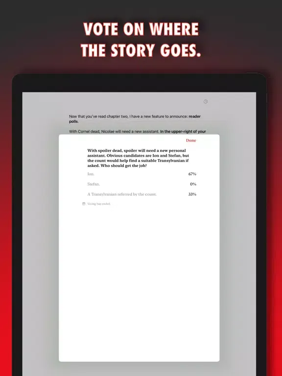 Tangkapan skrin Wallachia iPad 