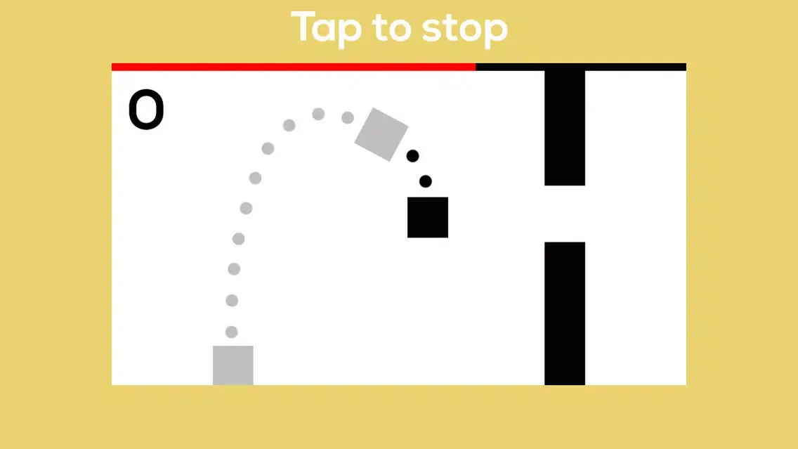 Tangkapan layar Impossible Block!