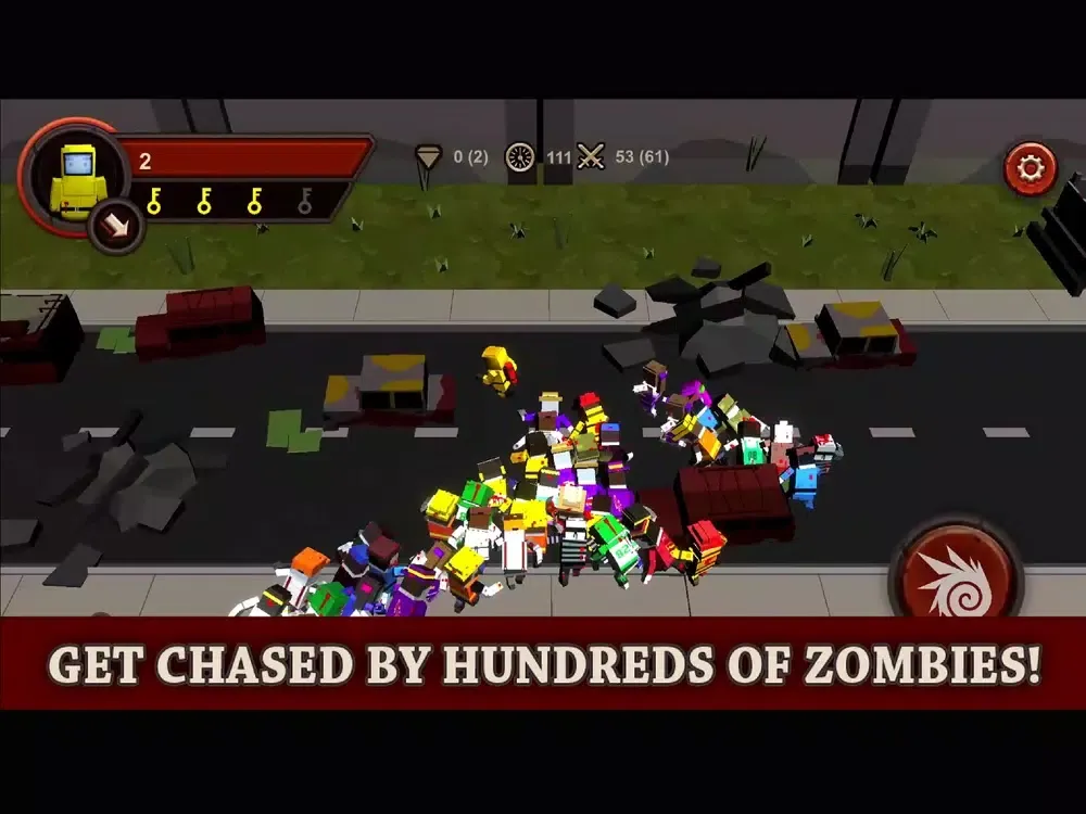 Zrzuty ekranu Watch Your Back, Zombie Runner iPad 