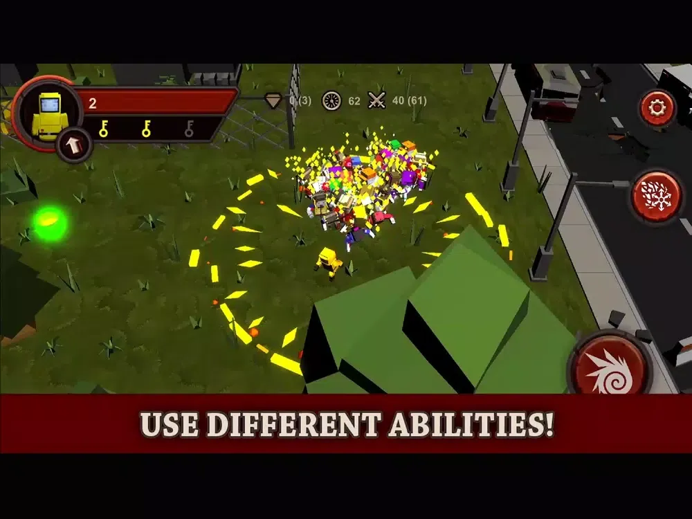 Zrzuty ekranu Watch Your Back, Zombie Runner iPad 