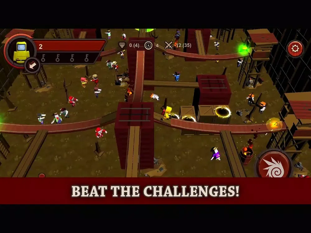 Zrzuty ekranu Watch Your Back, Zombie Runner iPad 
