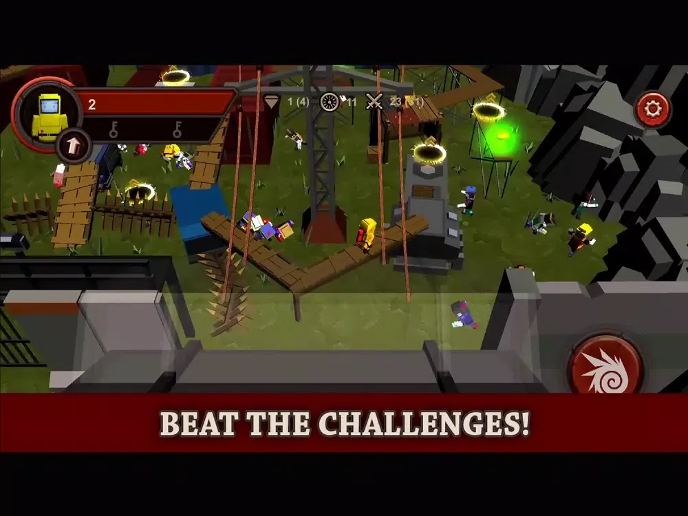 Zrzuty ekranu Watch Your Back, Zombie Runner iPad 