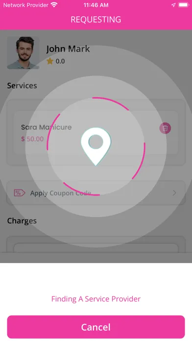One Stop Beauty User App Screenshots