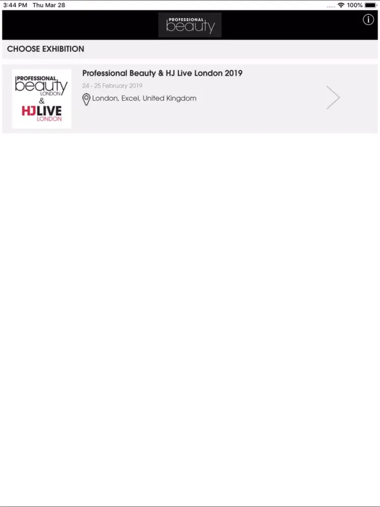 Professional Beauty Show iPad  স্ক্রিনশট