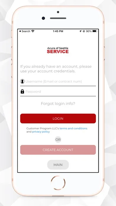 Acura of Seattle Service Screenshots