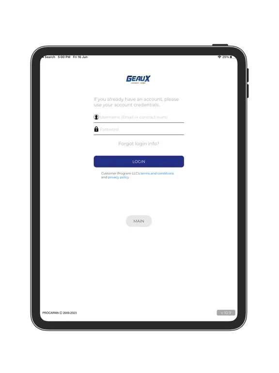 Geaux Auto Care iPad  Screenshots