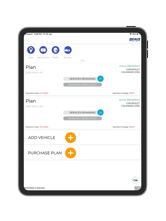 Geaux Auto Care iPad  Screenshots