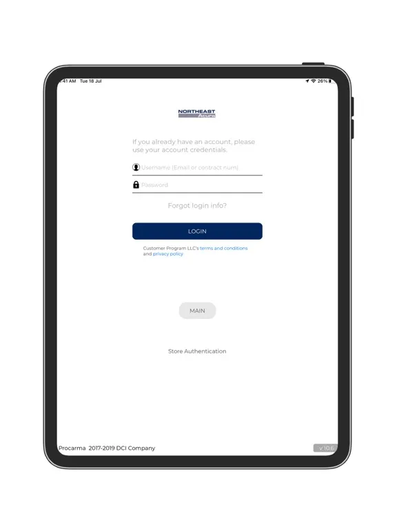 Ảnh chụp màn hình của NORTHEAST AUTO CARE iPad 