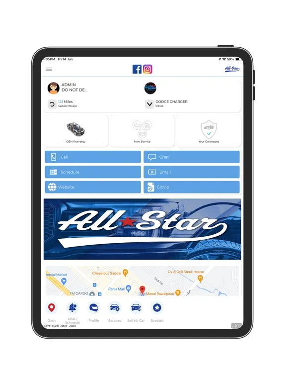 ALL STAR AUTO CARE iPad 應用截圖