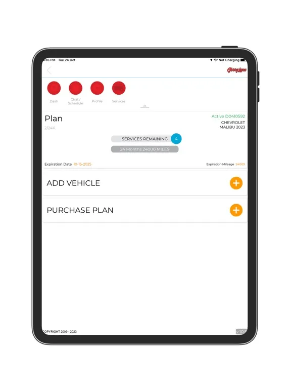 GERRY LANE AUTO CARE iPad  스크린샷