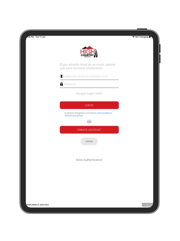 High Country Care iPad  Screenshots