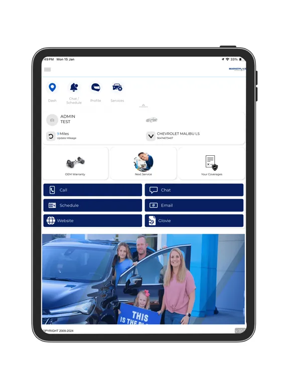 Capturas de tela do MARKETPLACE AUTO CARE iPad 