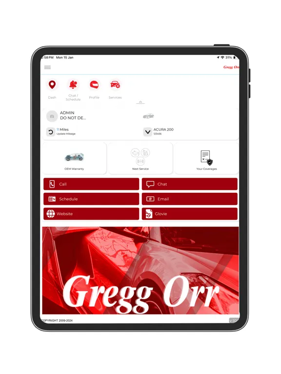 تصاویر ORR AUTO CARE iPad 