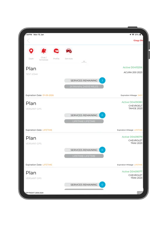 تصاویر ORR AUTO CARE iPad 