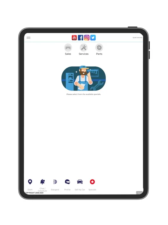QUALITY AUTO CARE iPad  Screenshots