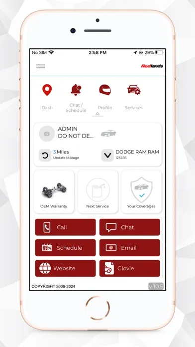 REDLANDS CDJR AUTO CARE Screenshots