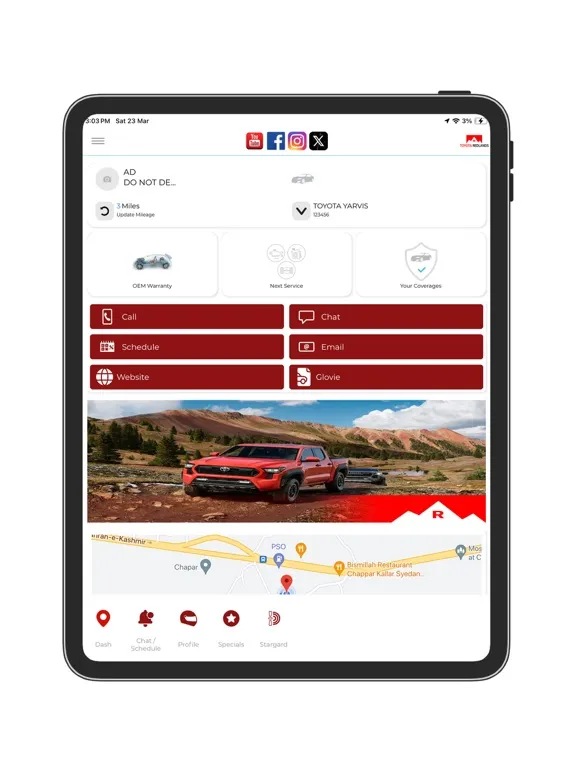 REDLANDS TOYOTA AUTO CARE iPad  Screenshots