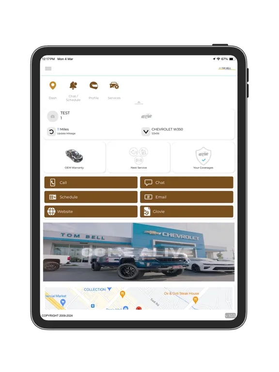 TOM BELL AUTO iPad 应用截图